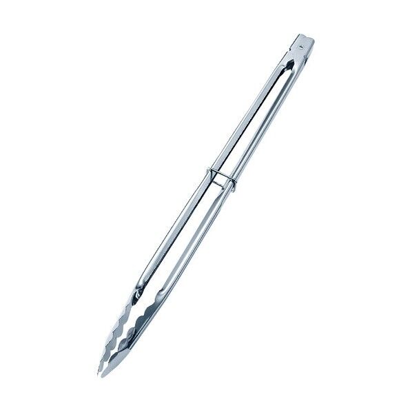 18-0リングストッパー付万能トング 大 BTV431 1個