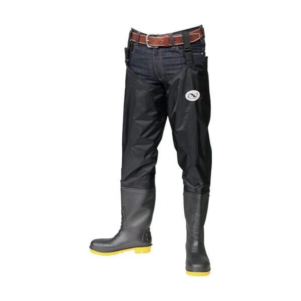 ハンシン 防災ヒップウエーダー BW8527 1足