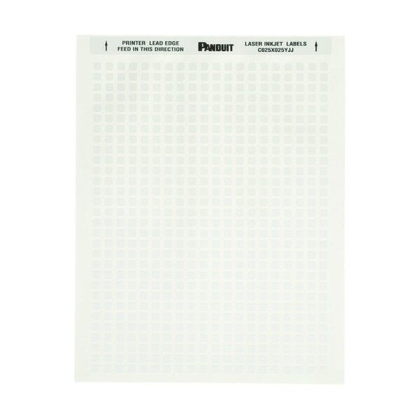 レーザープリンタ用コンポーネントラベル 白