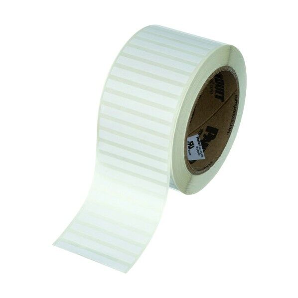 熱転写プリンター用ラベル ポリエステル サイズ19.1mmx6.4mm 白 C075X025YJT 10000枚