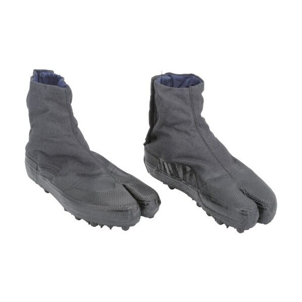 C-たび10号先割 スパイク底 ブラック 24.5cm C-10-24.5 1足