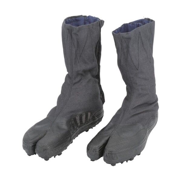 C-たび11号先割 スパイク底 ブラック 25cm C-11-25.0 1足