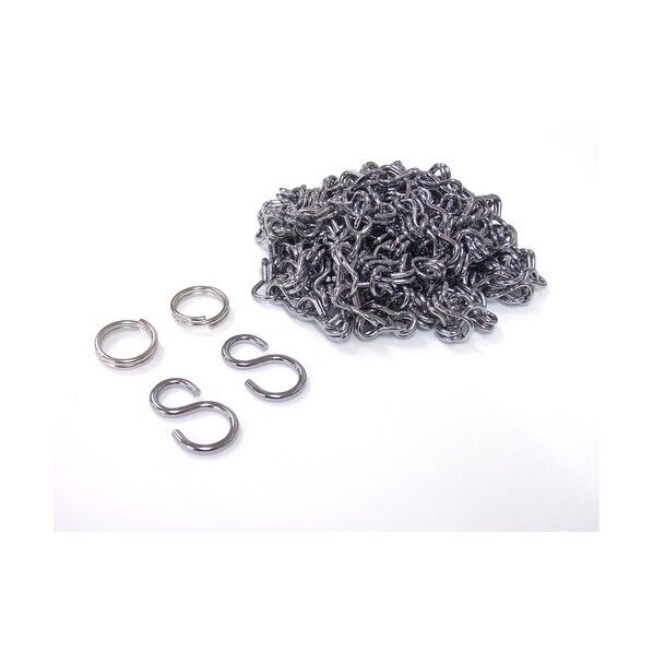 鉄 カットチェイン C-115 クローム 2m 1個