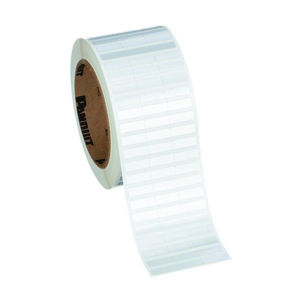 パンドウイット 熱転写プリンタ用コンポーネントラベル ポリエステル シルバー サイズ50.8mmx25.4mm 2500枚 C200X100YMT 1点...