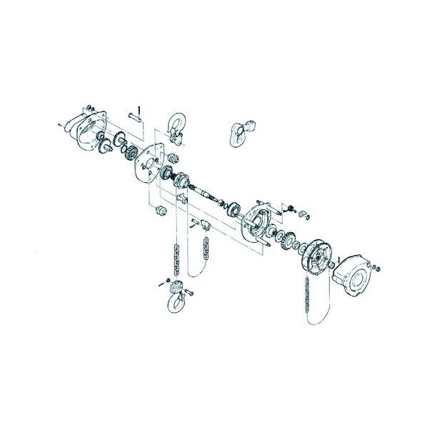 キトー CB005用部品 ツメグルマ C3BA005-91525 1点...