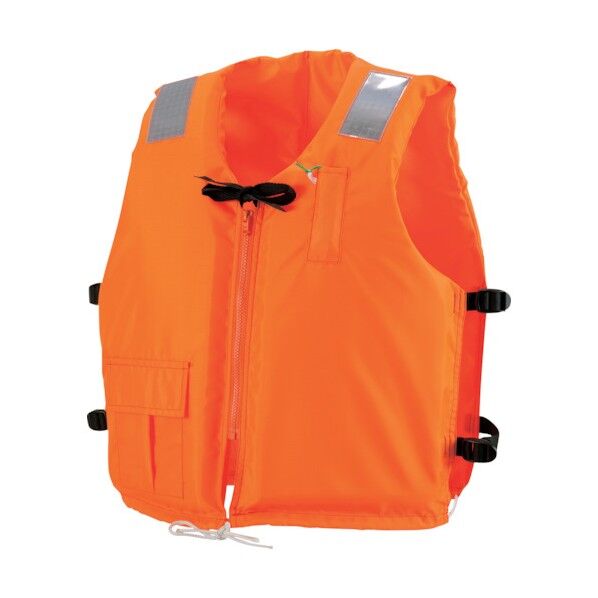 作業用ライフジャケット オレンジ TYPE A C-3-OR 1点