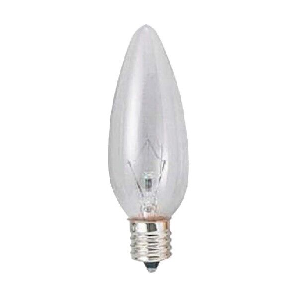 シャンデリア球25W口金E17