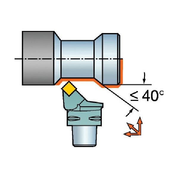 コロマントキャプトT-MaxP用カッティングヘッド C5-PSSNL-35050-15 1