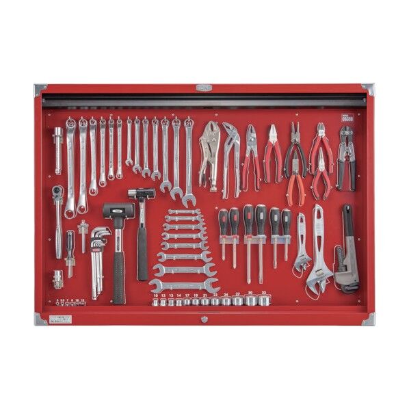 TONE サービスボードセット(シャッター付) 1115 x 175 x 855 mm C635 1S...