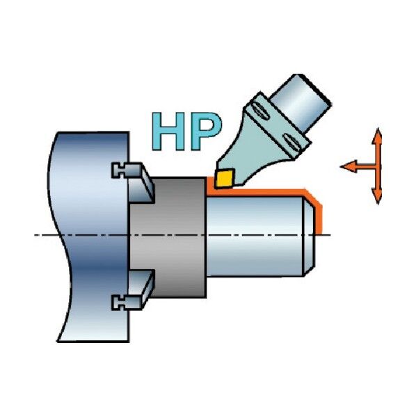 コロマントキャプトT-MaxP用カッティングヘッド C8-PCMNN-00150-12HP 1