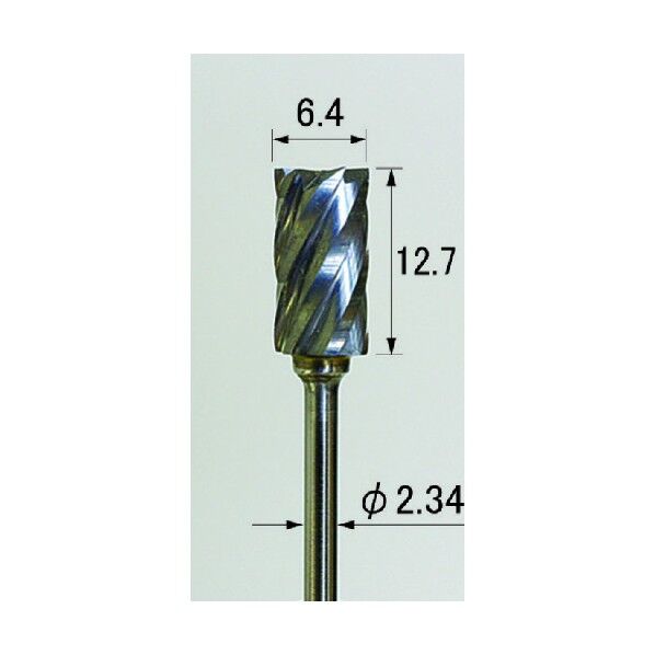 超硬カッター6枚刃カーバイドバー アルミカット CAC2001 1点