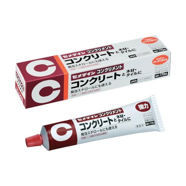 コンクリート・木材・タイル用 コンクリメン 灰白色 CA-133 1本