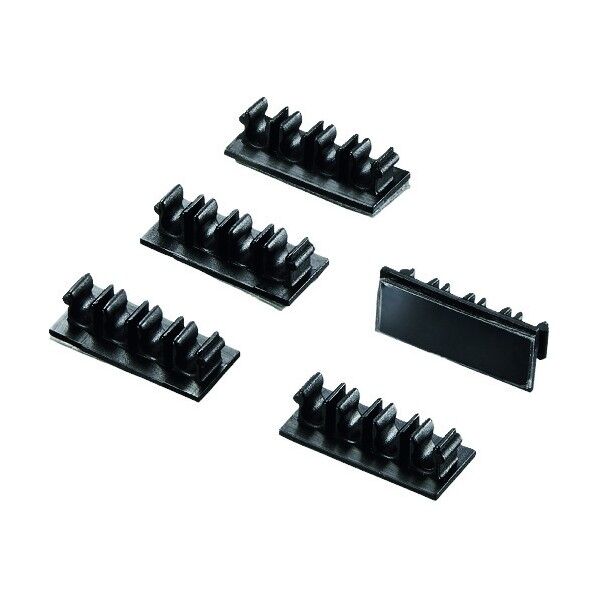 ケーブル固定クリップ ブラック