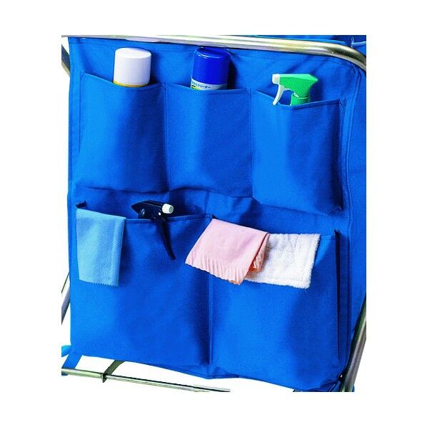 コンドルリサイクルカートY-2用小物入れ ブルー 大 CA737-00LX-MB 1点