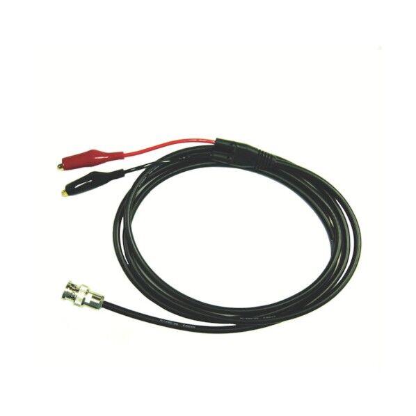 電機同軸テストリード1.5mシールドクリップM⇔BNCプラグ CCA-103 1