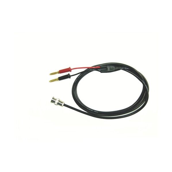 電機同軸テストリード1.5mバナナプラグ(金メッキ)⇔BNCプラグ CCA-104 1