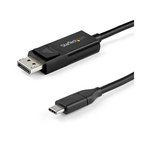 ディスプレイ変換ケーブル/USB-C - DP/1m/8K60Hz/双方向/BK CDP2DP141MBD 1本