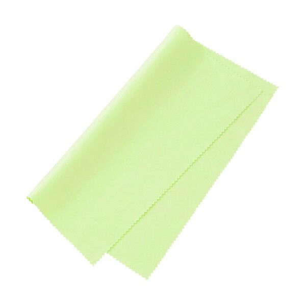 マイクロファイバークリーニングクロス グリーン CD-CC12G 1点