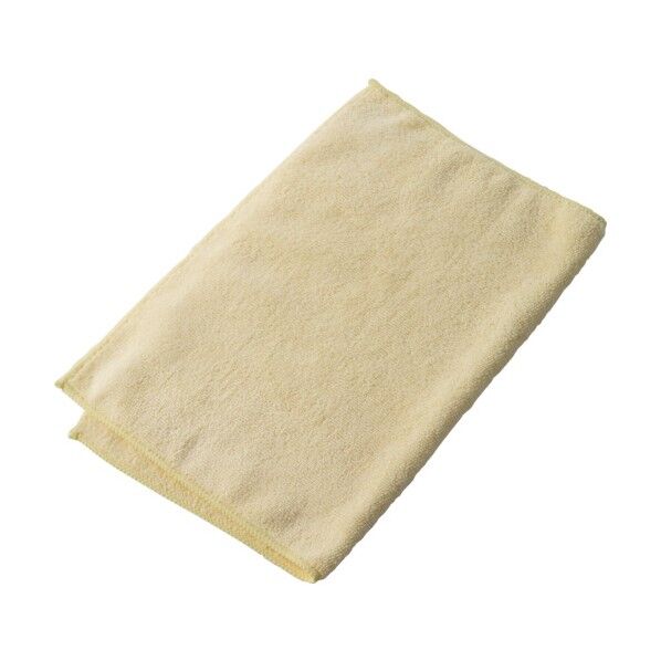 マイクロファイバークロスエコノミー 10枚入 イエロー CE-482-010-5 10枚