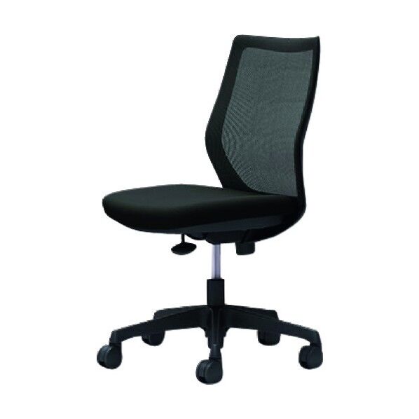 CG-M 肘無 背メッシュ ハンガー無 ブラックボディ ナイロンキャスター ブラック CG11ZR FZK1 1点