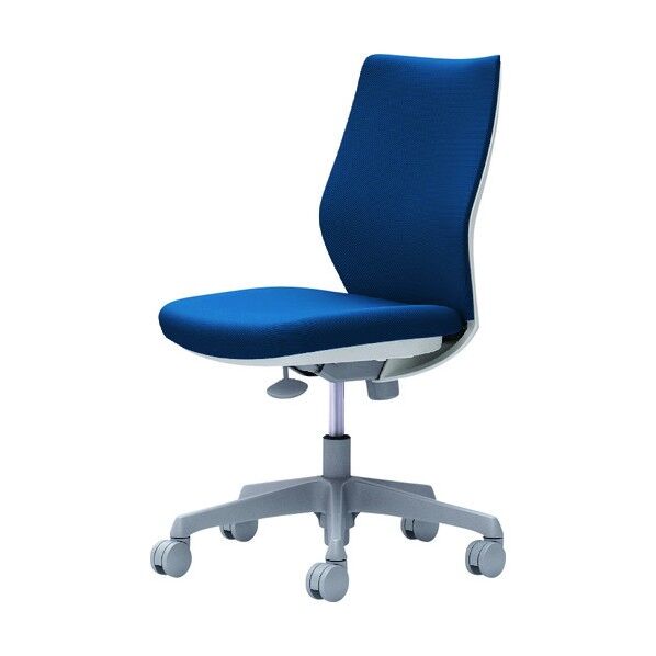 CG-M 肘無 背パッド ハンガー無 ホワイトボディ ナイロンキャスター ミディアムブルー CG17WR FZH3 1点