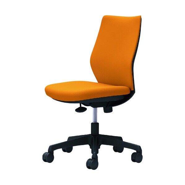 CG-M 肘無 背パッド ハンガー無 ブラックボディ ナイロンキャスター オレンジ CG17ZR FZH8 1点