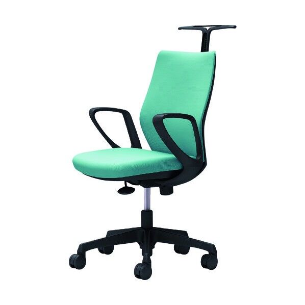 CG-M 固定肘 背パッド ハンガー有 ブラックボディ ナイロンキャスター セージ CG28ZR FZH6 1点