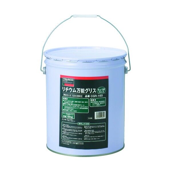 トラスコ(TRUSCO) リチウム万能グリス(ちょう度 No.2) 缶タイプの通販