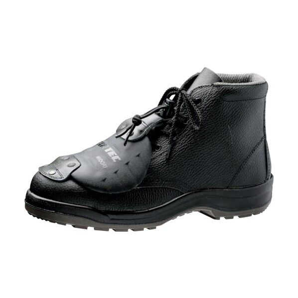 甲プロテクタ付 ワイド樹脂先芯耐滑安全靴 CJ020甲プロM2ゴム紐 22.5cm CJ020KPM2-22.5 1点