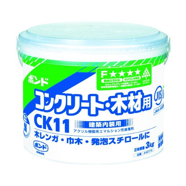 ボンド コンクリート・木材用CK11 建築内装用 CK11-3 1缶