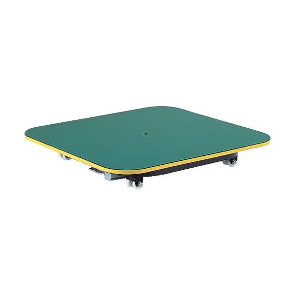 ライン作業台用回転キャリープラットベアリング型