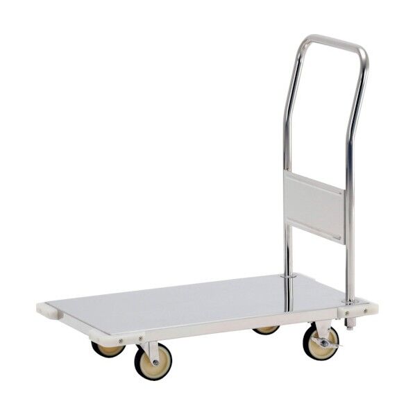 軽荷重用台車(コンパクト台車) 600X450 SUSφ100ウレタン車 CL-B6045ST 1点