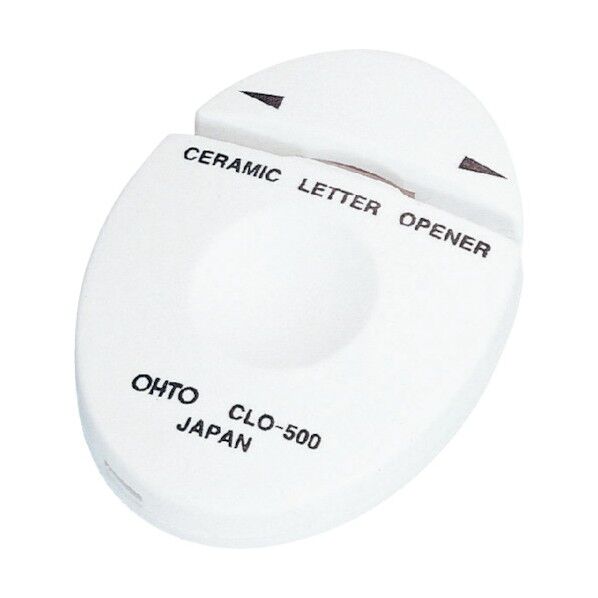 セラミックレターオープナー シロ CLO-500-W 1点
