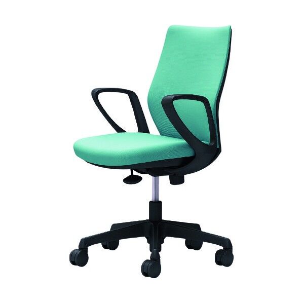 CG-M 固定肘 背パッド ハンガー無 ブラックボディ ナイロンキャスター セージ CG27ZR FZH6 1点