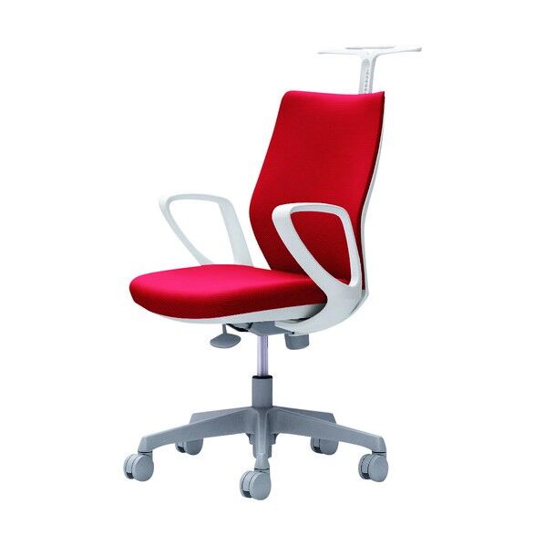 CG-M 固定肘 背パッド ハンガー有 ホワイトボディ ナイロンキャスター ビンテージレッド CG28WR FM38 1点