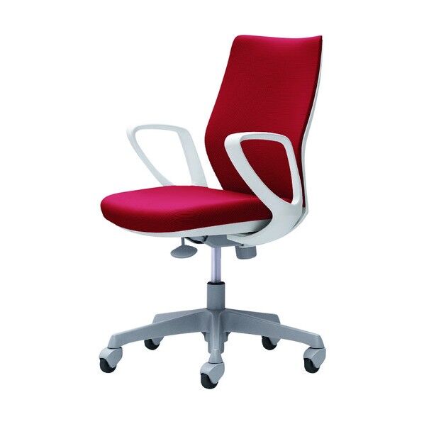 CG-M 固定肘 背パッド ハンガー無 ホワイトボディ ゴムキャスター ビンテージレッド CG27XR FM38 1点