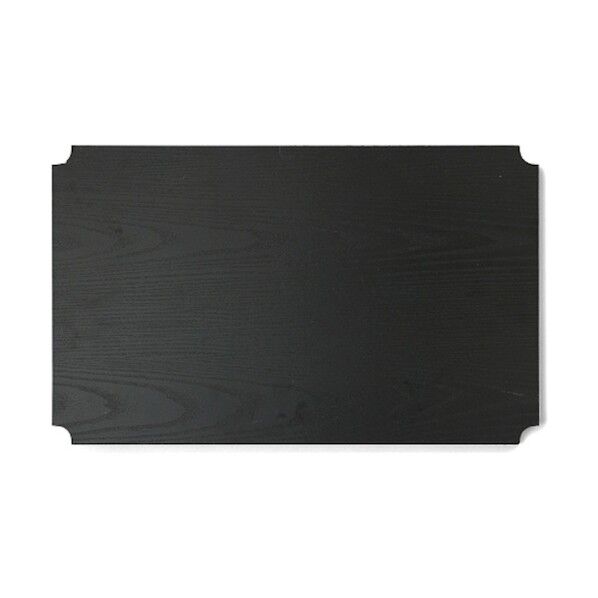 カラーメタルラック用 ウッドボード ブラック CMBT-55 1点