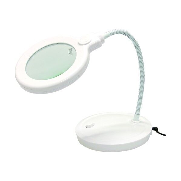 LEDライト付スタンドルーペ