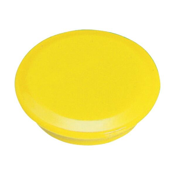 マグネットタック丸型30mm黄 CMT-30RY 10個