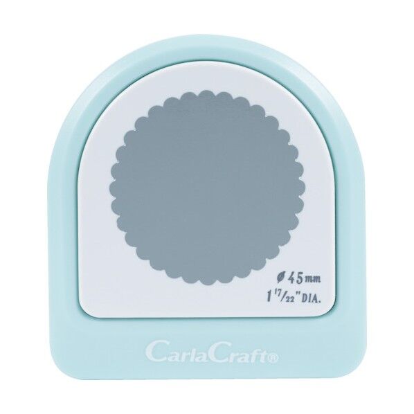 クラフトパンチ メガジャンボ スカロップ45mm CN45203 1点