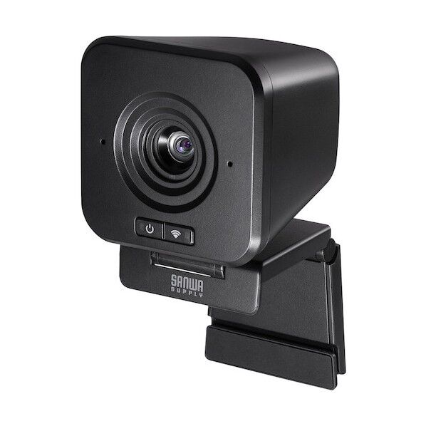 サンワサプライ ワイヤレスWEBカメラ CMS-V65BK 1点...