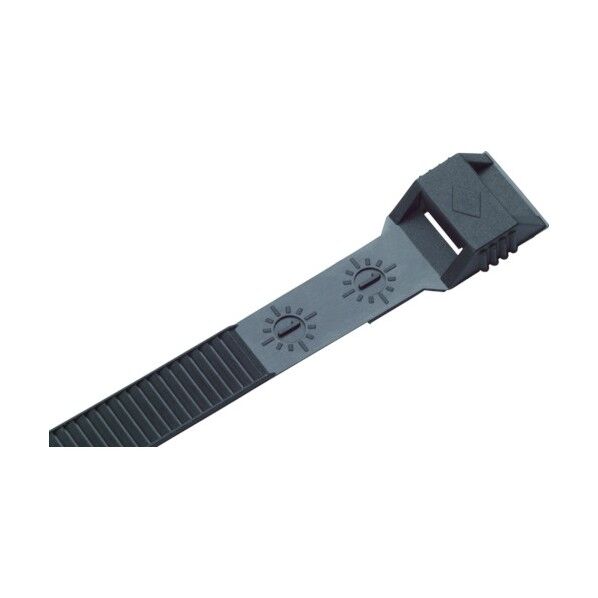 SapiSelco「カール」ケーブルタイ黒6mm×265mm最大結束7 COL.3.412 1