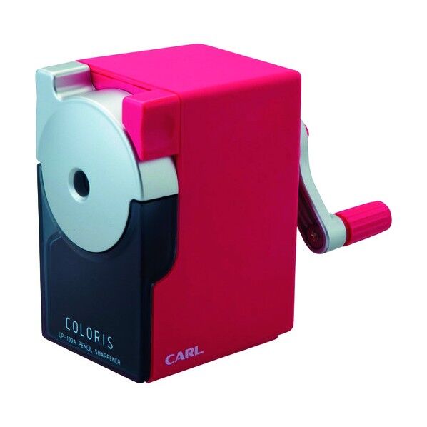鉛筆削り カラリス ピンク CP-100A-P 1