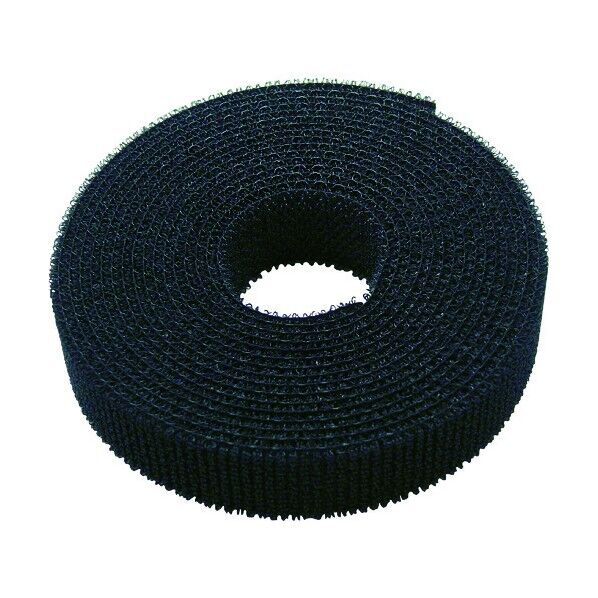 マジックバンド 黒 幅(mm):20 長さ(m):3 厚み(mm):4 CP09 1点