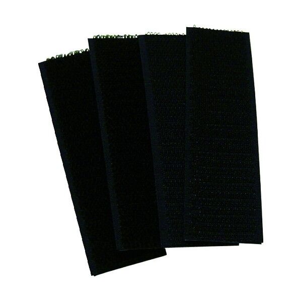 ピタロック(高機能粘着) 黒 幅25mm✕長さ0.1m・厚さ表/裏2.75/3.35mm CP20 2本