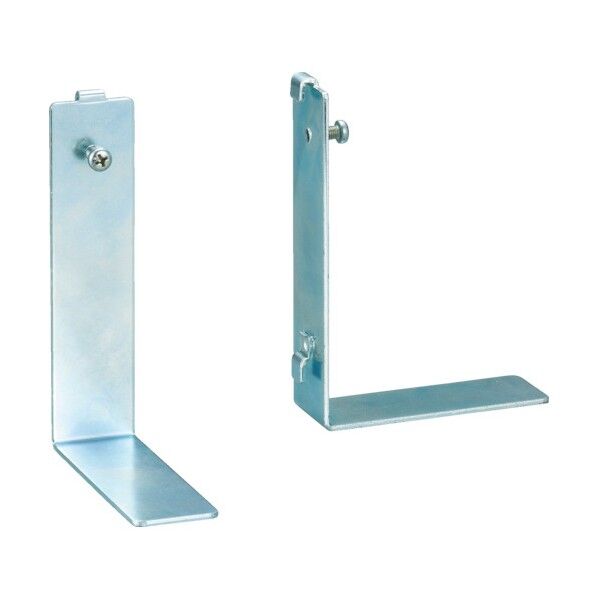 クリアポケット取付金具パンチング用2個入 CPB-4PK 2個