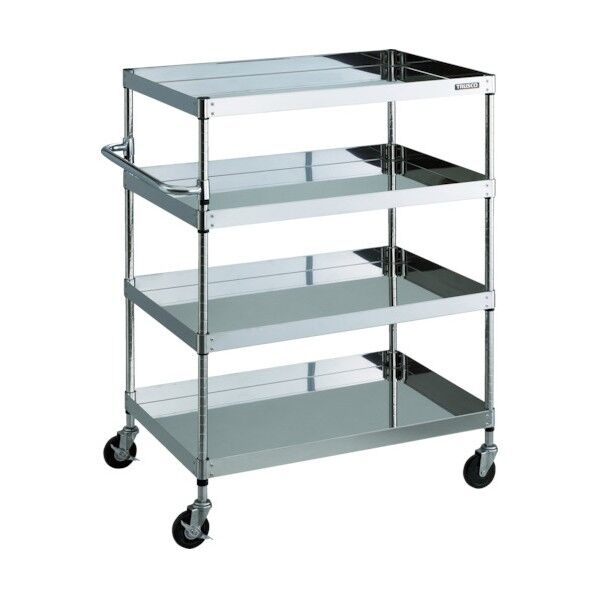 クリーンフェニックスワゴン (SUS304・導電性ゴム車輪)