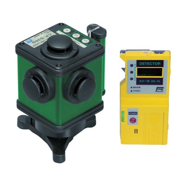 ロボライン(グリーンレーザー)受光器(UK-1G)セット 4.100KG CP-S38G-UK-1G