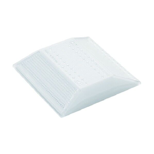 縁石鋲 ナイトリバーEX CR30SーWーW 本体白 白片面反射タイプ CR30S-W-W 1点