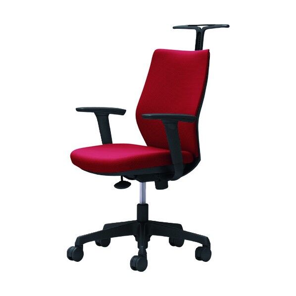 CG-M 可動肘 背パッド ハンガー有 ブラックボディ ナイロンキャスター ビンテージレッド CG98ZR FM38 1点